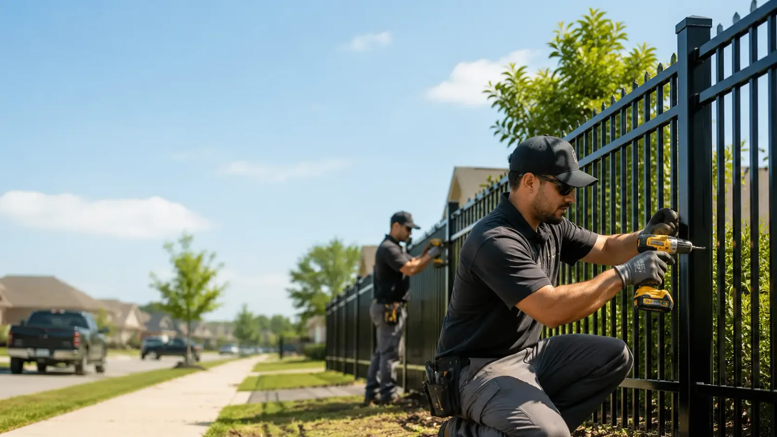 Metal Fence Installation in Batesburg, SC